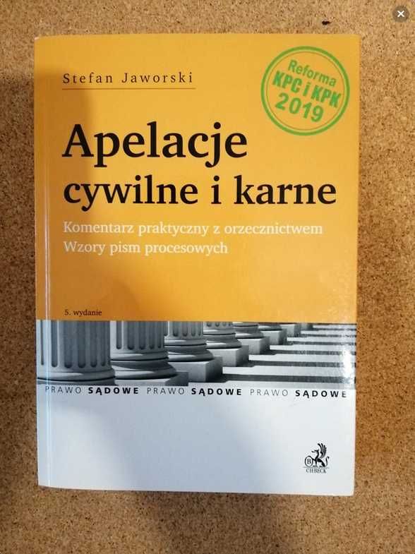 Apelacje cywilne i karne Jaworski