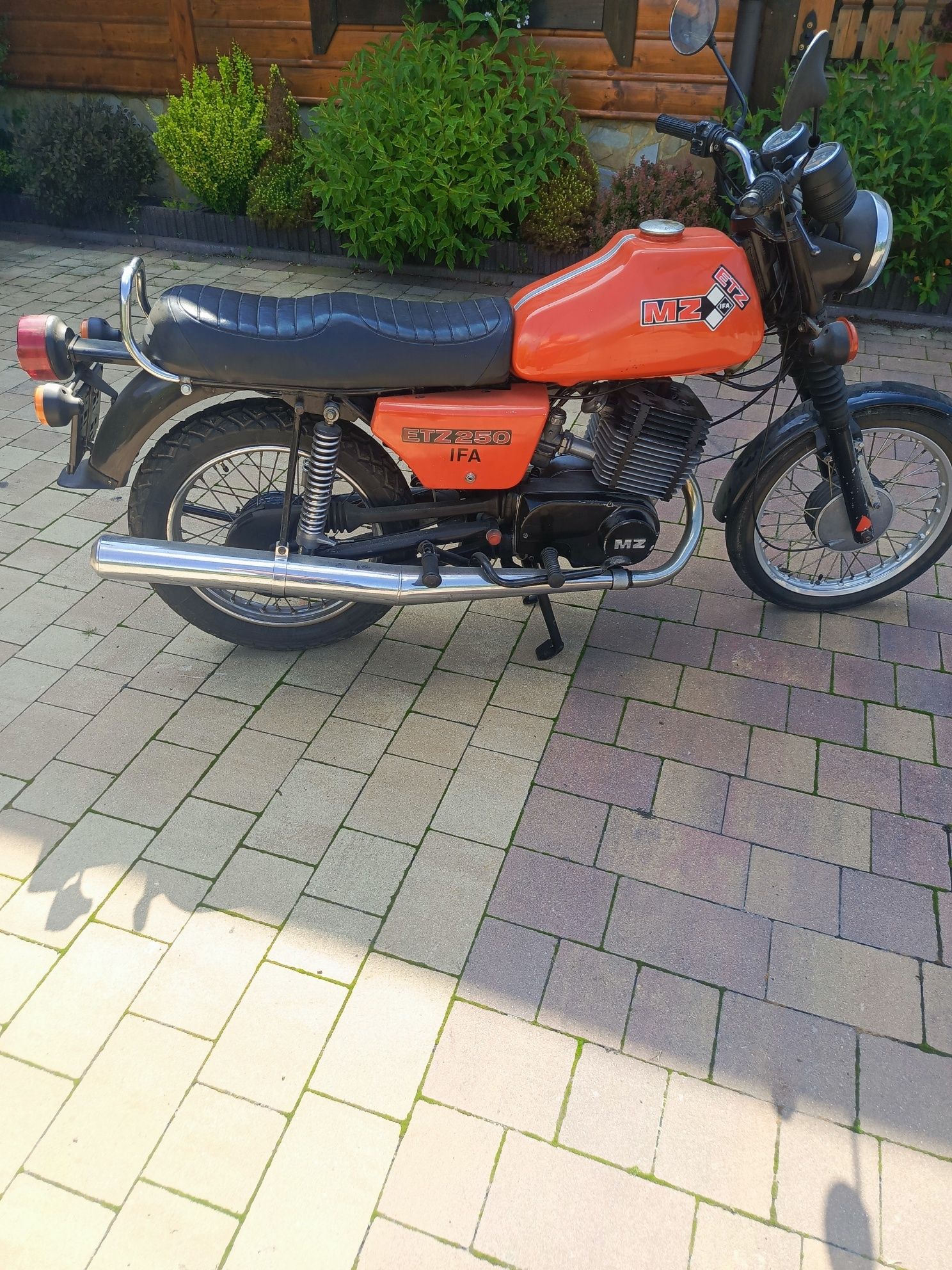 MZ etz 250 zarejstrowana