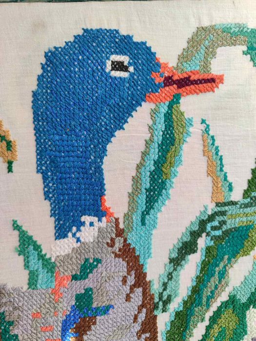 Картина вышивка СССР