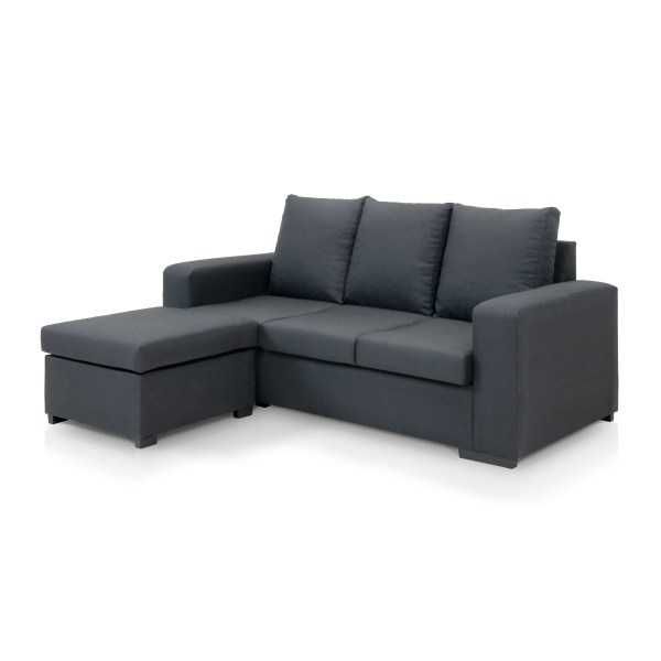 Sofa Chaise Long cinza