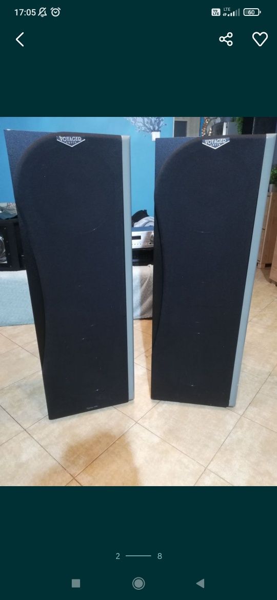 Tonsil Voyager 350 Kolumny Serwis Jantzen Peerless Stan Bdb
