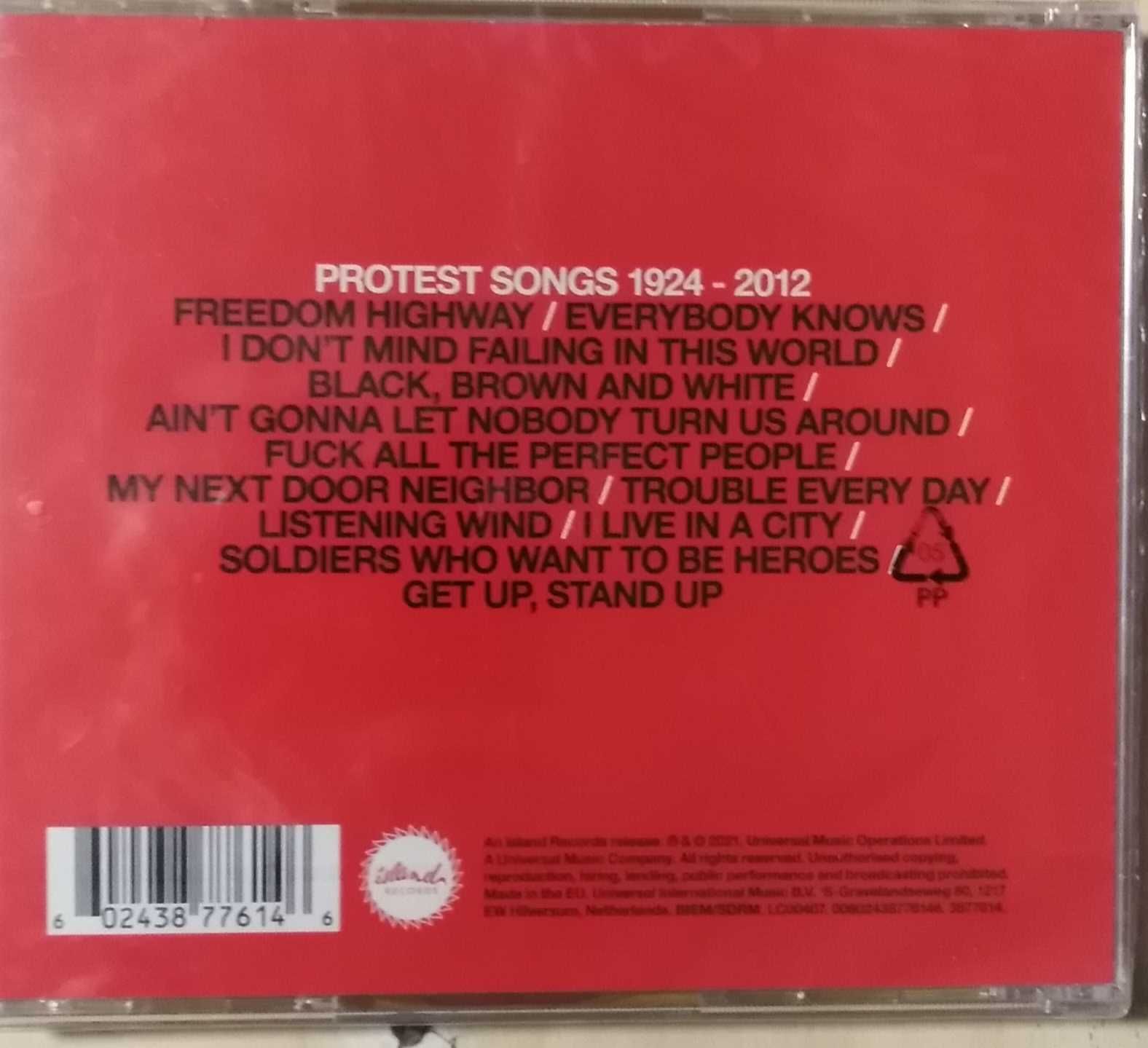 Продам фирменный  СД Группы THE SPECIALS Protest songs 1920- 2012