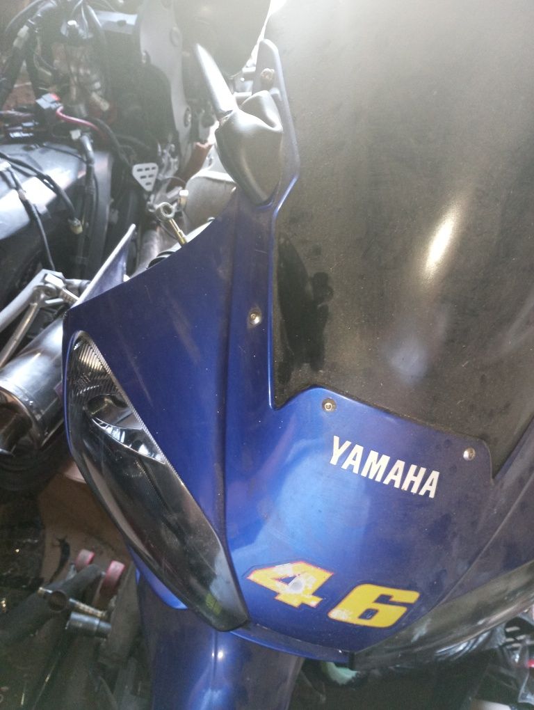 Części Yamaha yzf r6 rj03 98-02 bak lagi alternator sprzęgło ogon set