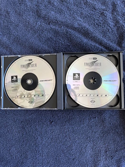 Vendo FF 7 e FF 8 platinum