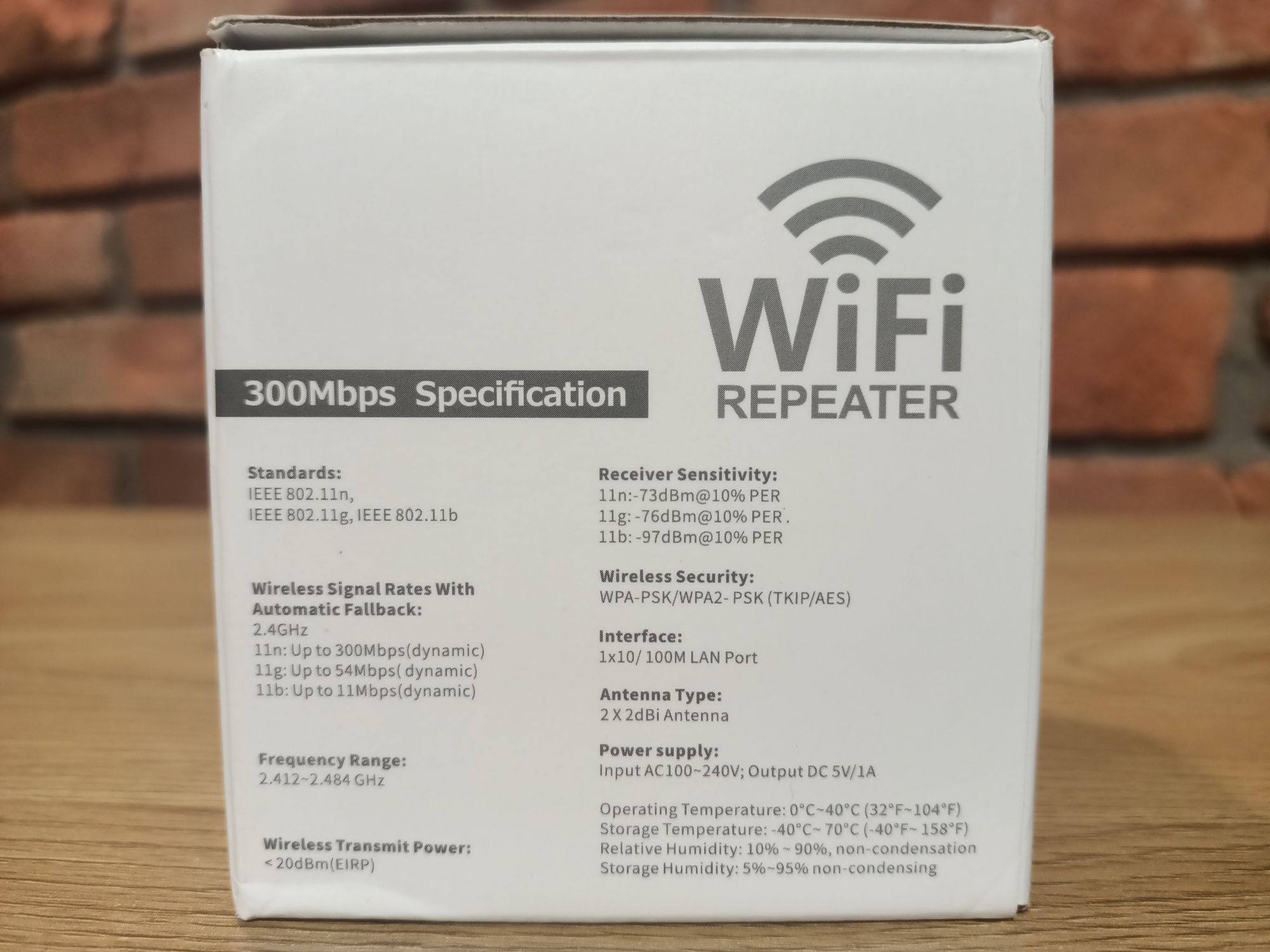 Wzmacniacz Wi-Fi Repeater 2,4 G 5G 1200Mbps z czterema antenami