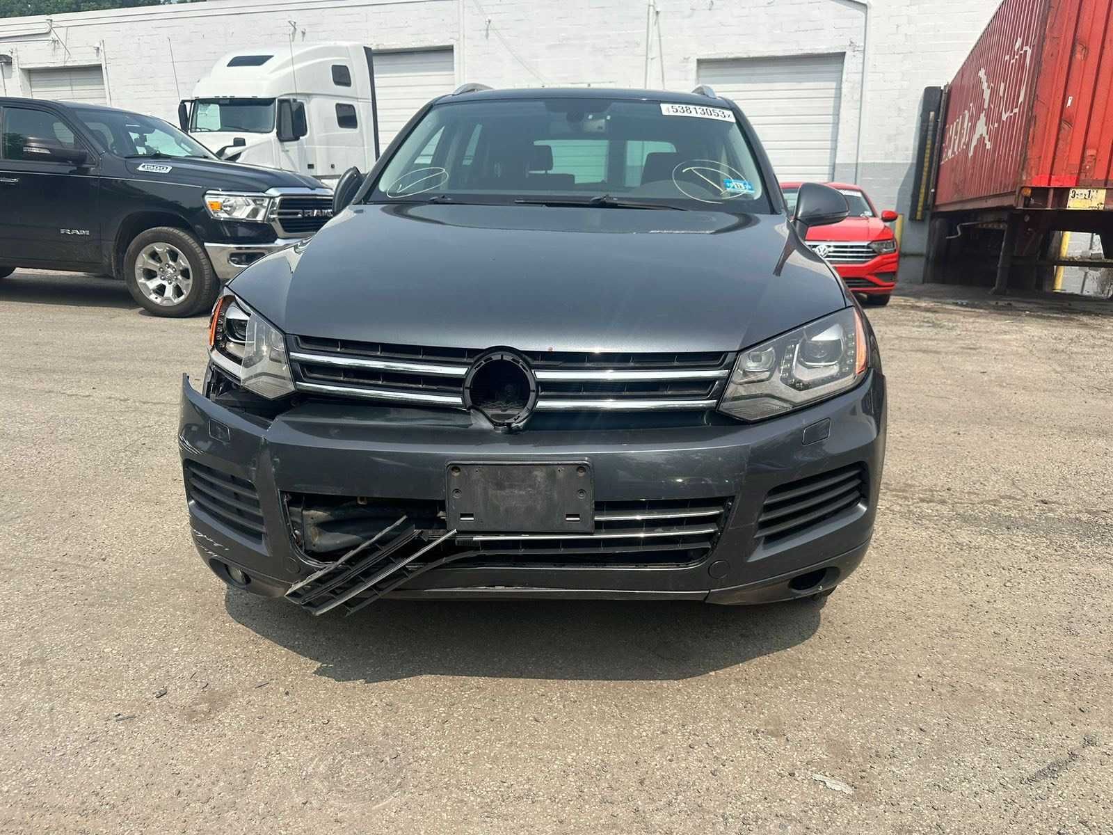 Капот оригинал Volkswagen Touareg NF Туарег 2 Разборка 2010-2018