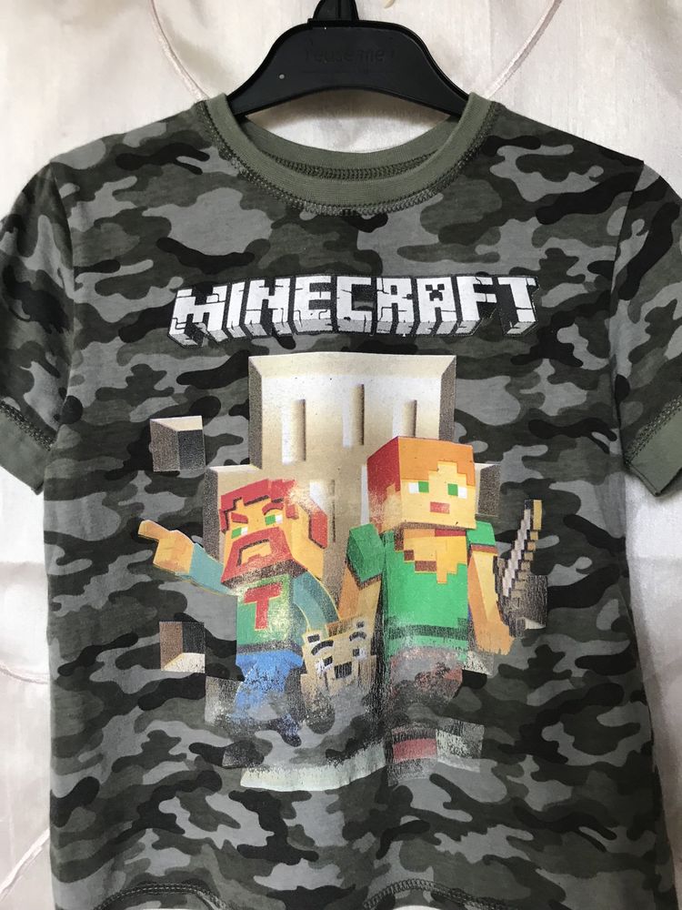 Bluzeczka bawełniana Minecraft 4-5 lat