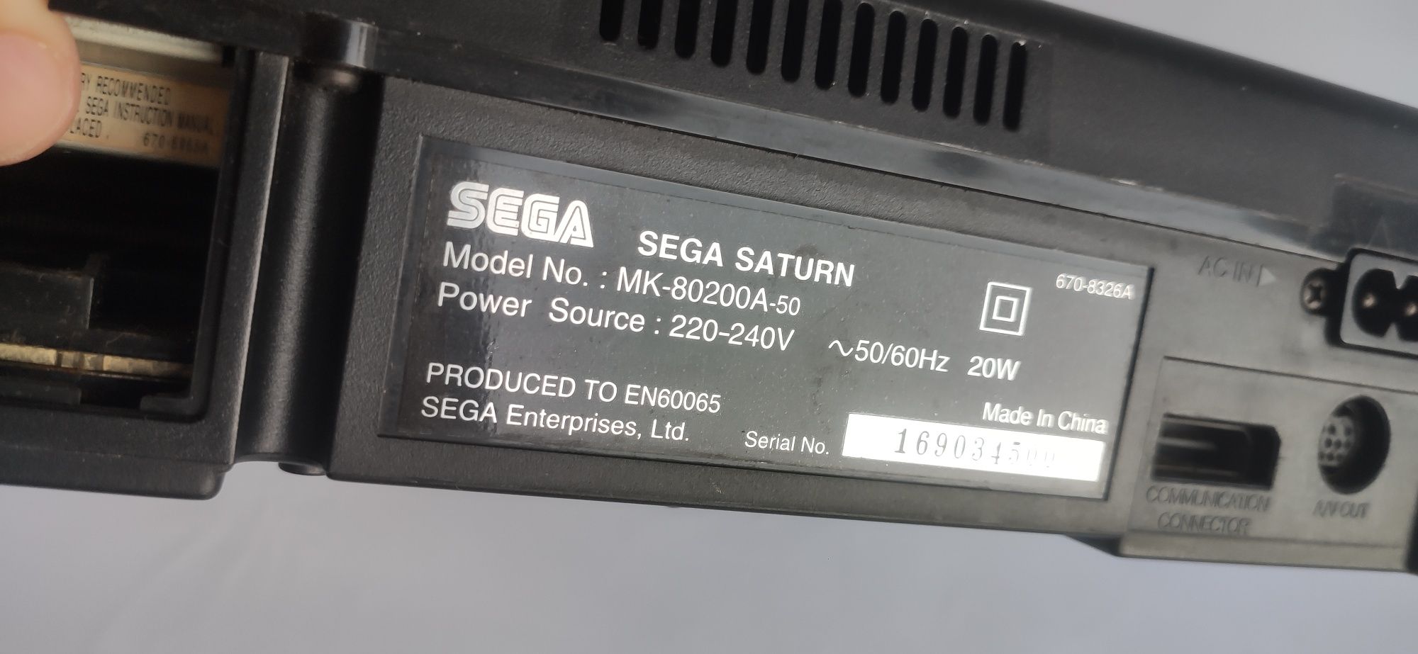 Consola Sega Saturn