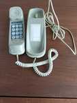 Telefone fixo, Iristel, côr beje.