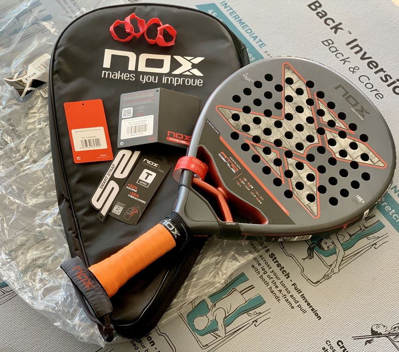 Rakieta NOX AT10 LUXURY GENIUS 18K ALUM 2025 PADEL by Agustin Tapia