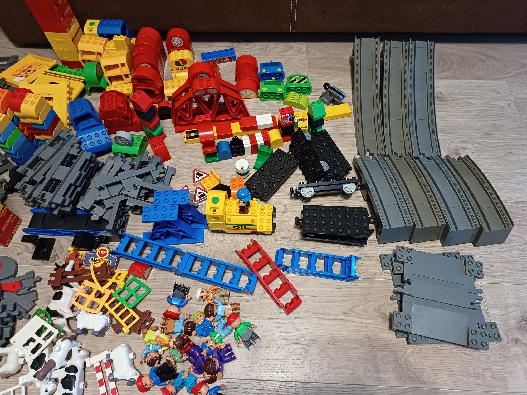 Zestaw duży  LEGO klocków duplo