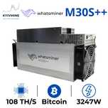 Whatsminer M30s++ 108Th , майнинг , асік , біткоїн , криптовалюта