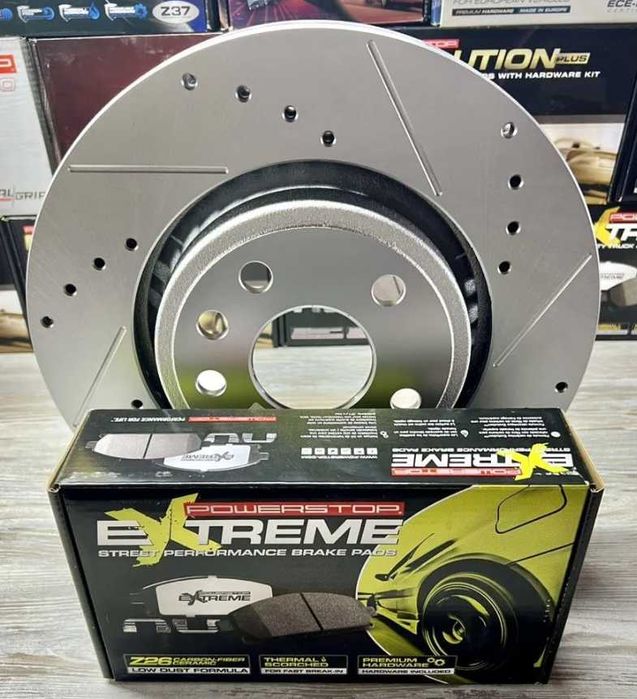 Колодки PowerStop Тормозные диски  Powerstop на Audi  A4 A5 A6 A7