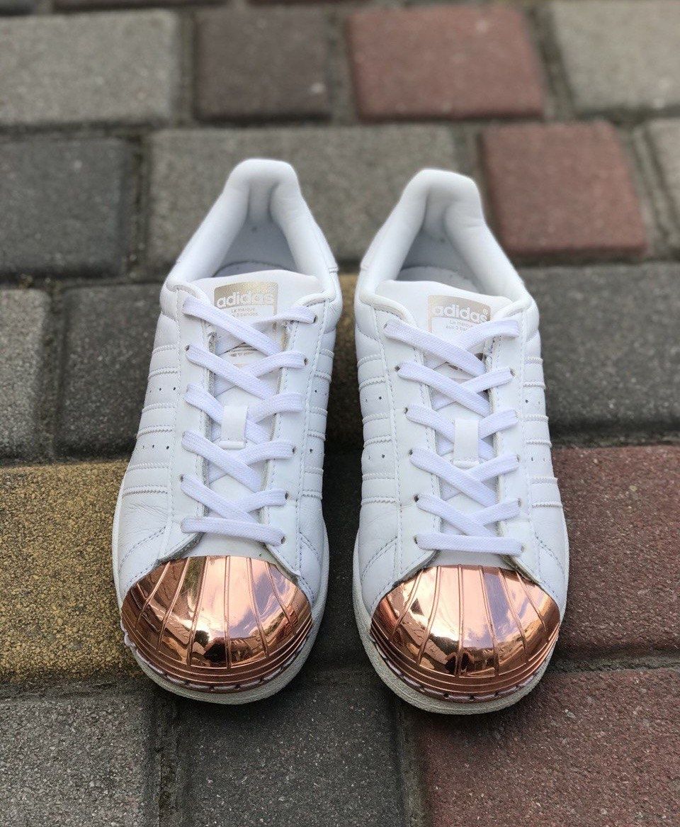 Кросівки Adidas Superstar metal toe copper metallic оригінал 37 розмір