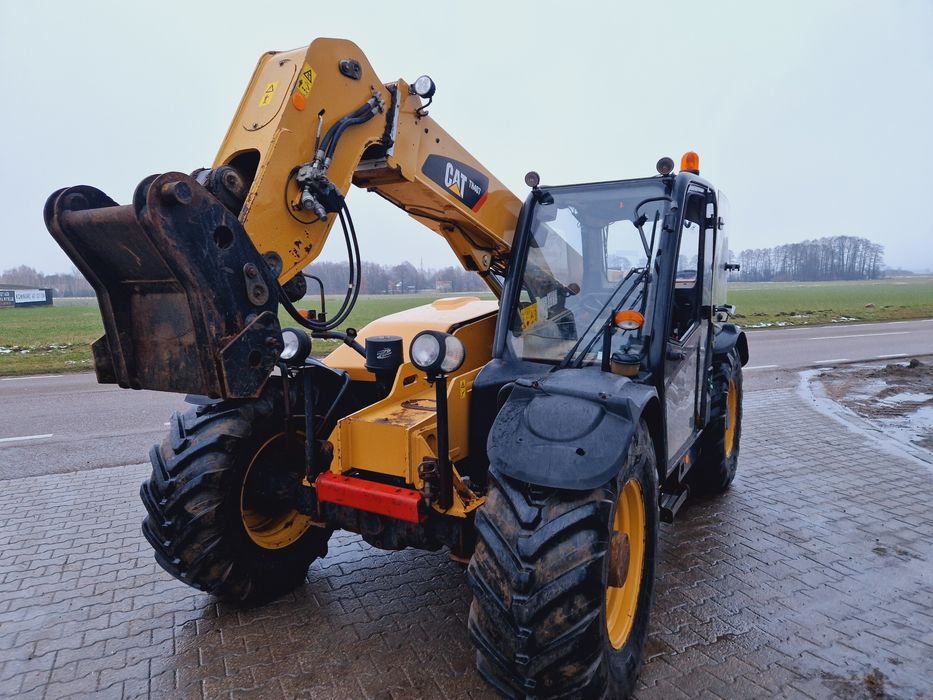 CAT TH 407 Caterpillar Perkins 2011r Bardzo dobry stan  Waga Michelin