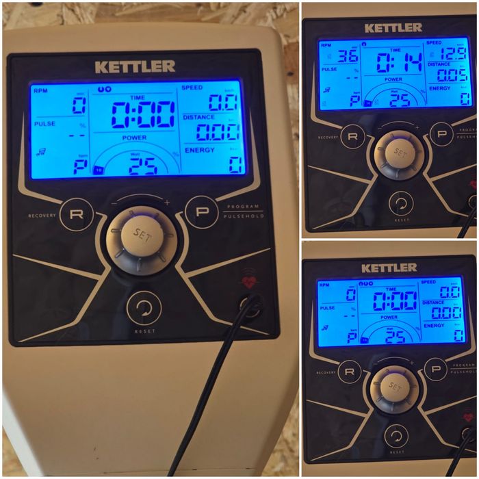 Rower stacjonarny Kettler E1 FUN Edition do 150 kg , indukcyjny