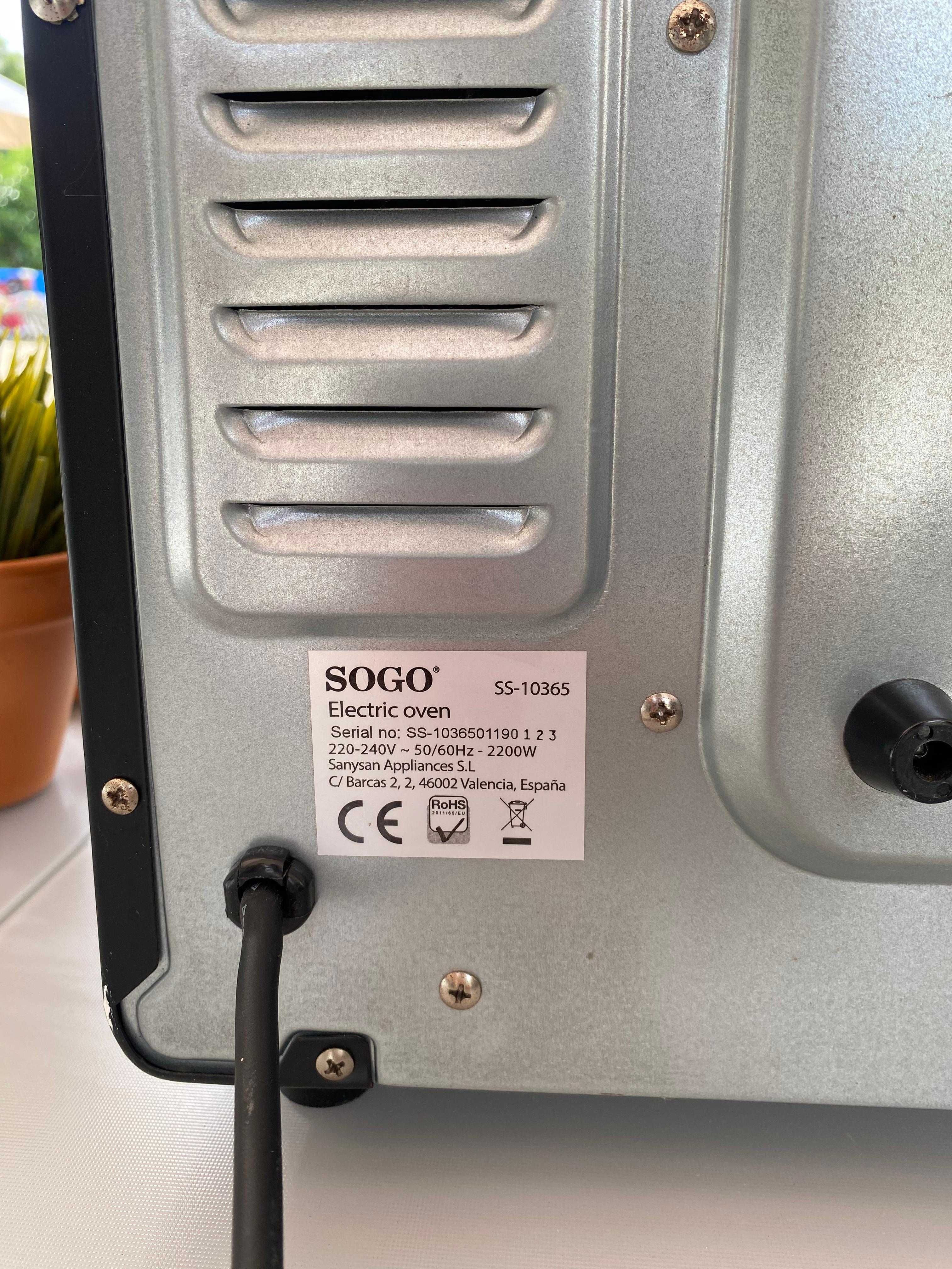 Forno elétrico portátil