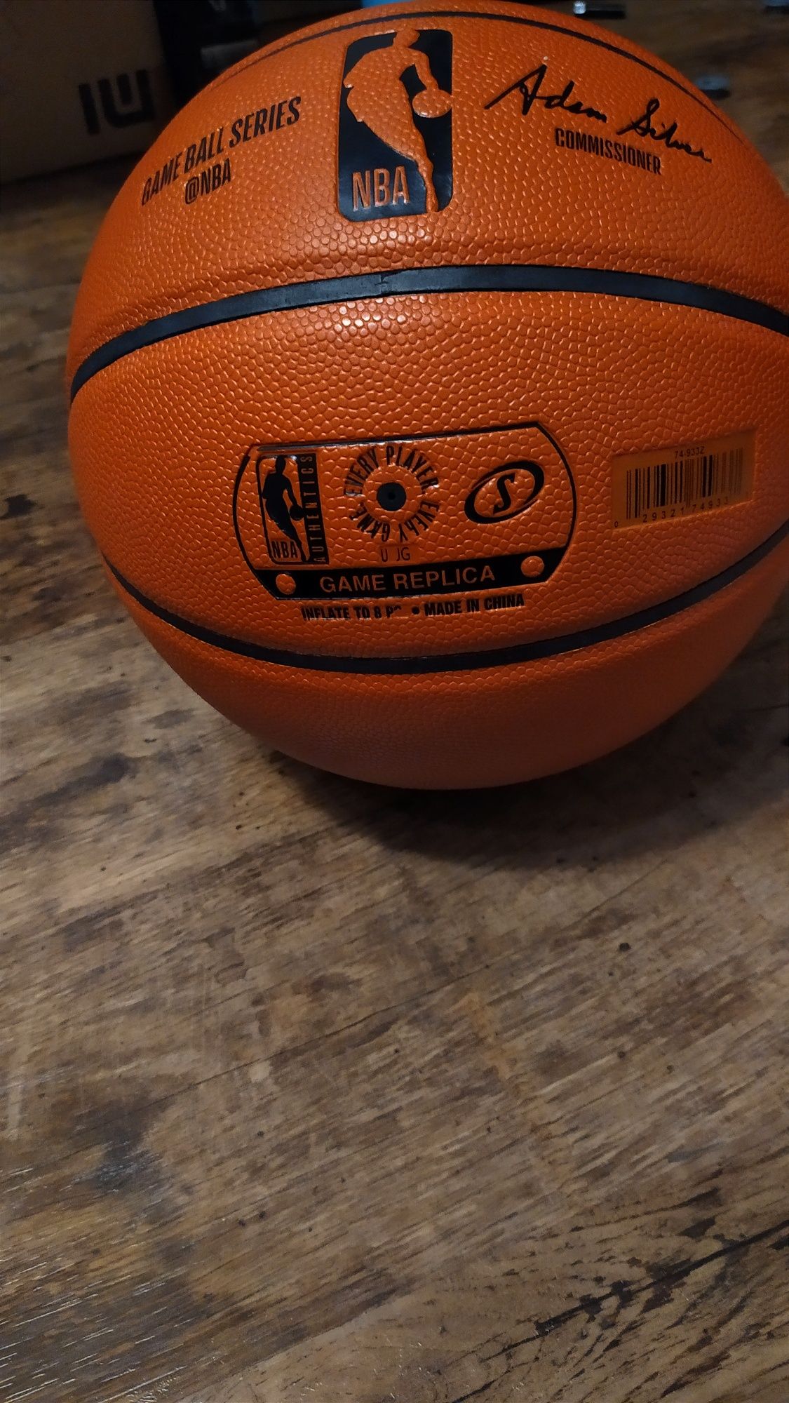 Баскетбольний м'яч Spalding NBA Game Balls Series