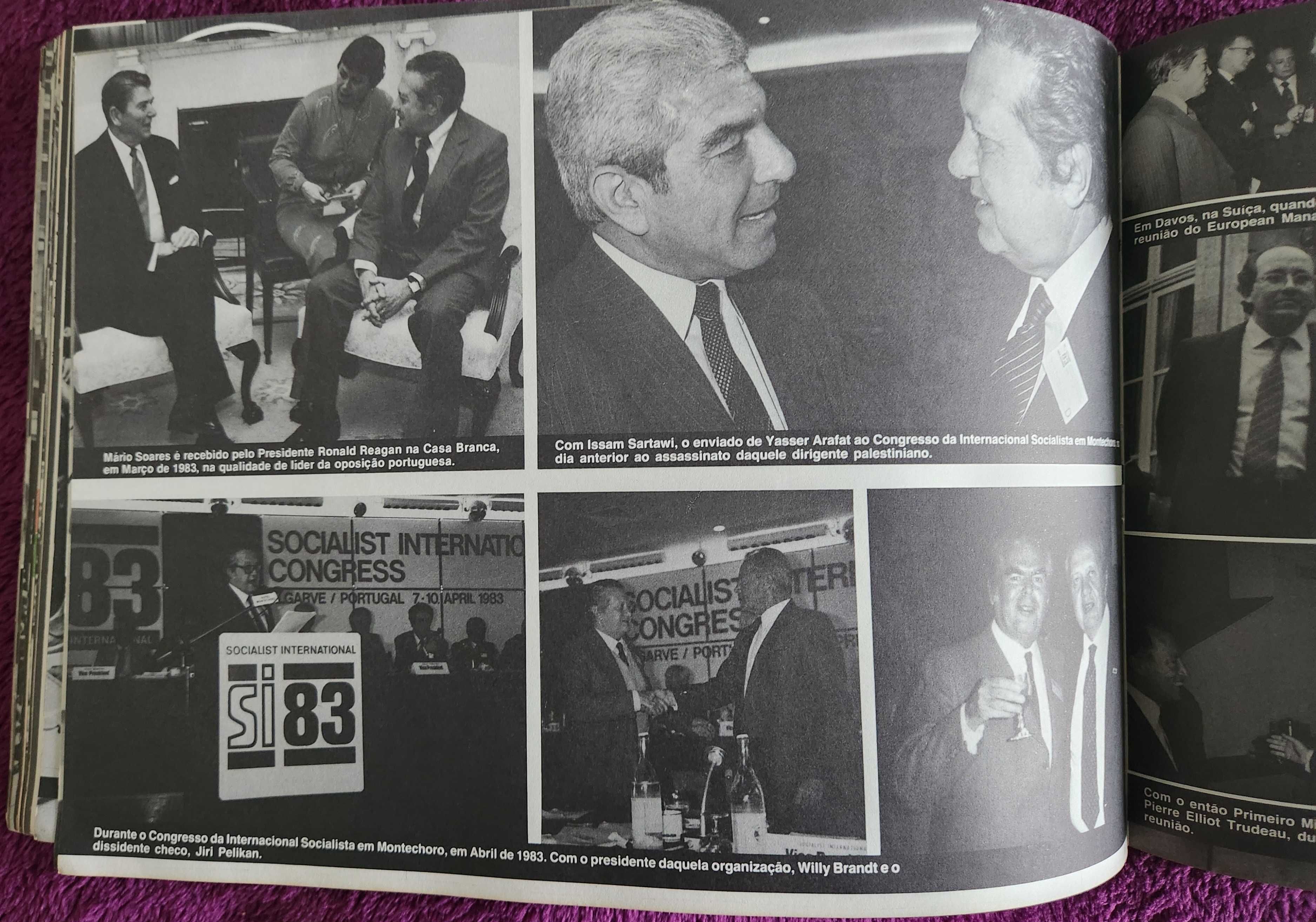 Mário Soares: Um Percurso Político [Brochura apoio à Presidência 1986]