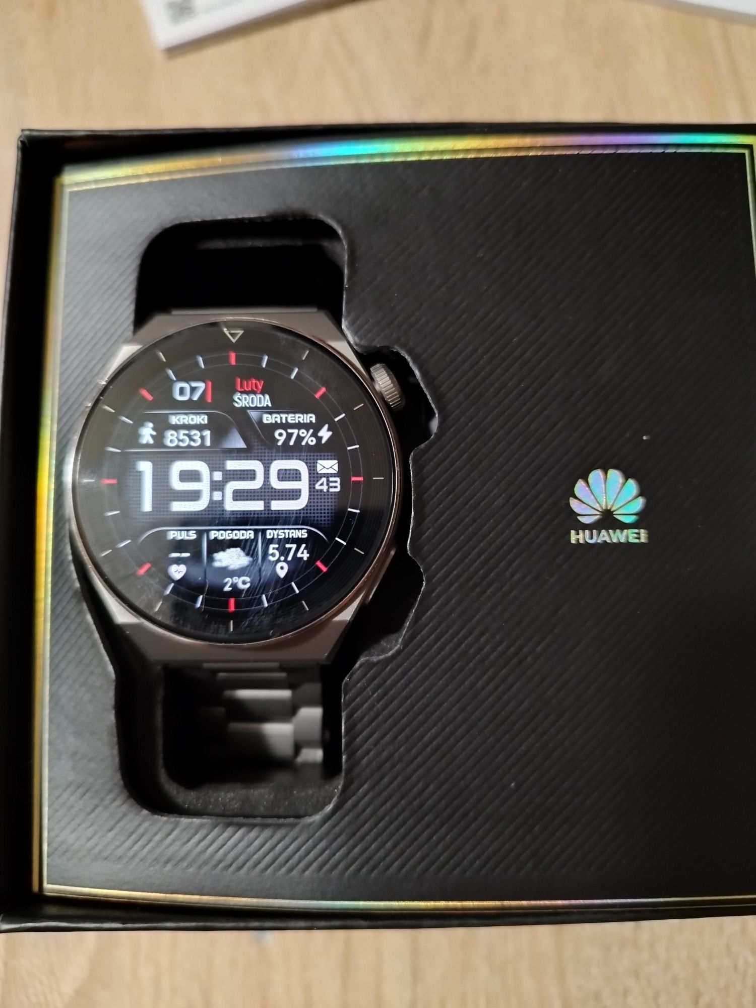 Smart watch Huawei GT 3 pro Titanum używany ok.roku