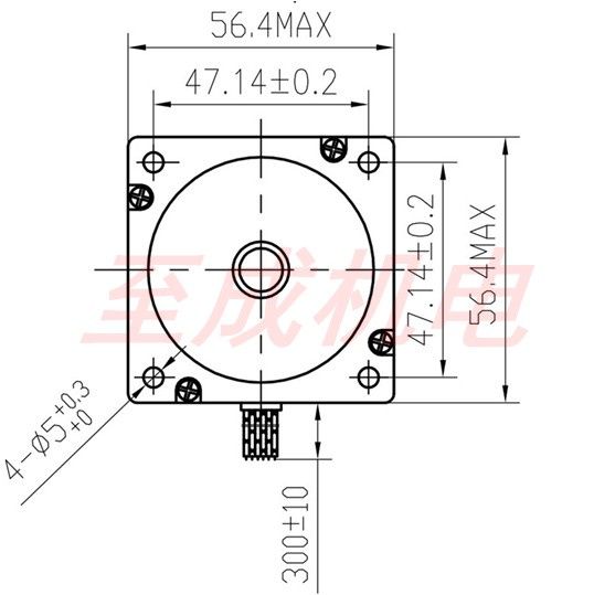 Шаговый двигатель 23HS8430, OK57DL76-4204A 18 кг/см ЧПУ CNC NEMA 23