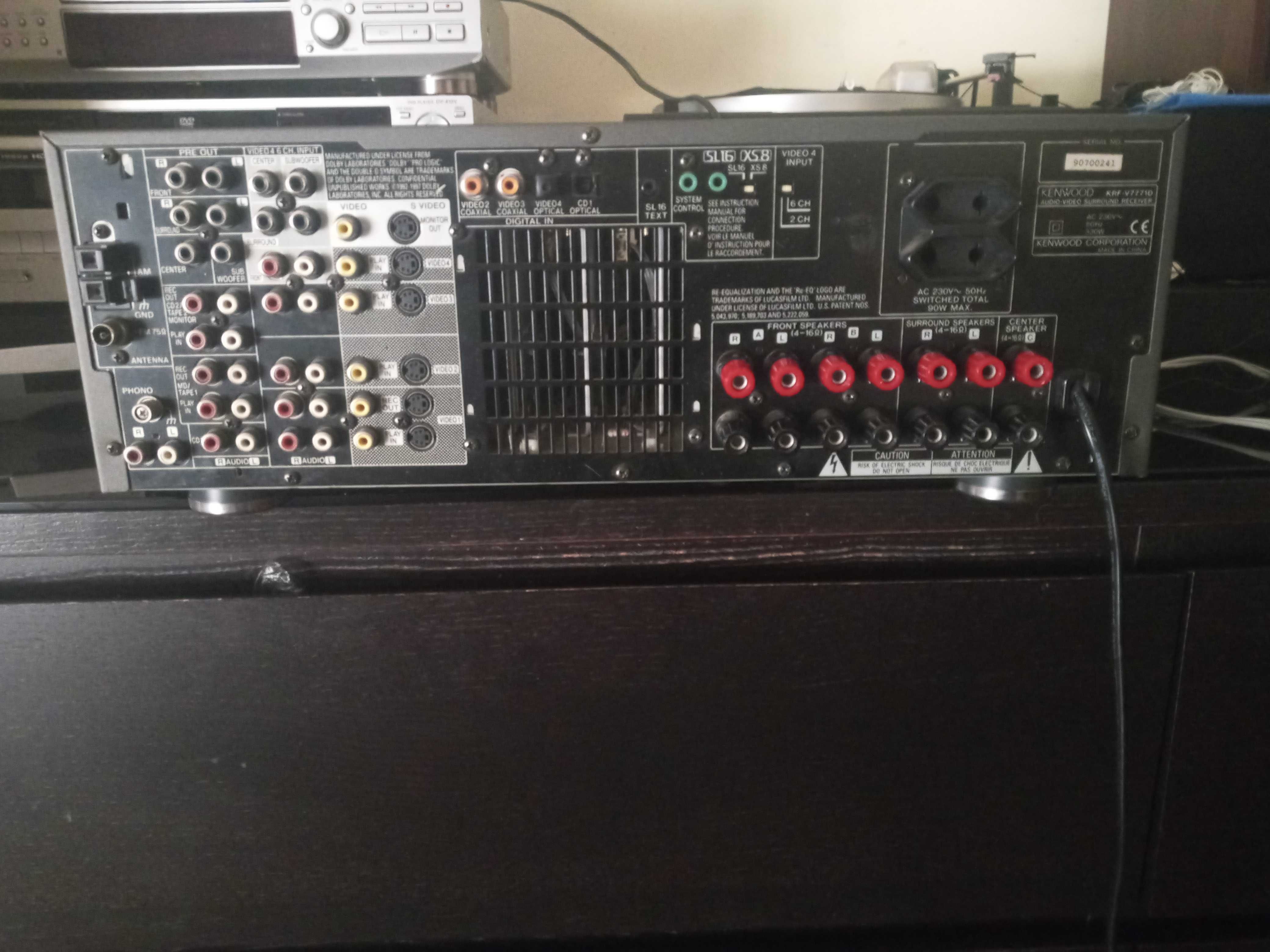 Amplificador Kenwood 5.1 KRF-V7771D