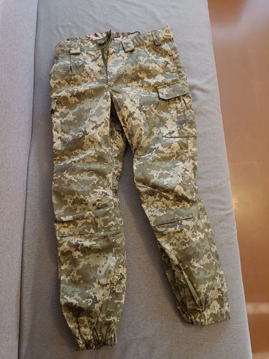 Штани військові піксель зимові двойні вітровологозахисні 52/5