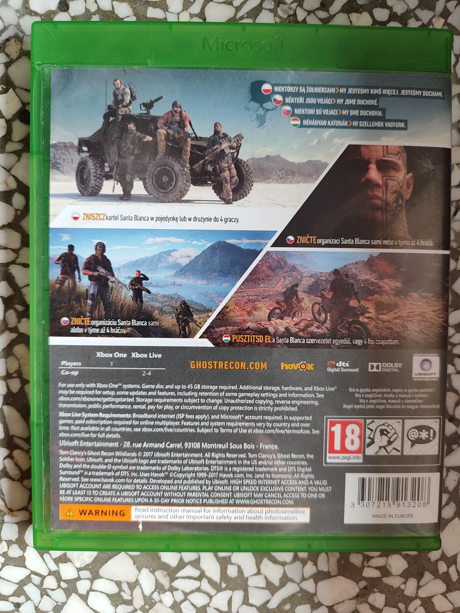 Tom Clancy's Ghost Recon Wildlands PL Xbox one Series X