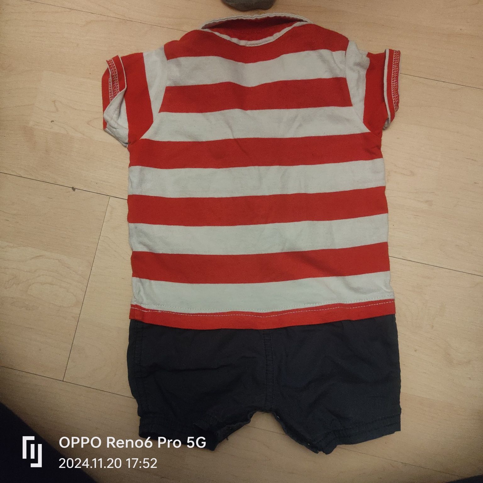 Rampers chłopięcy 3-6m body