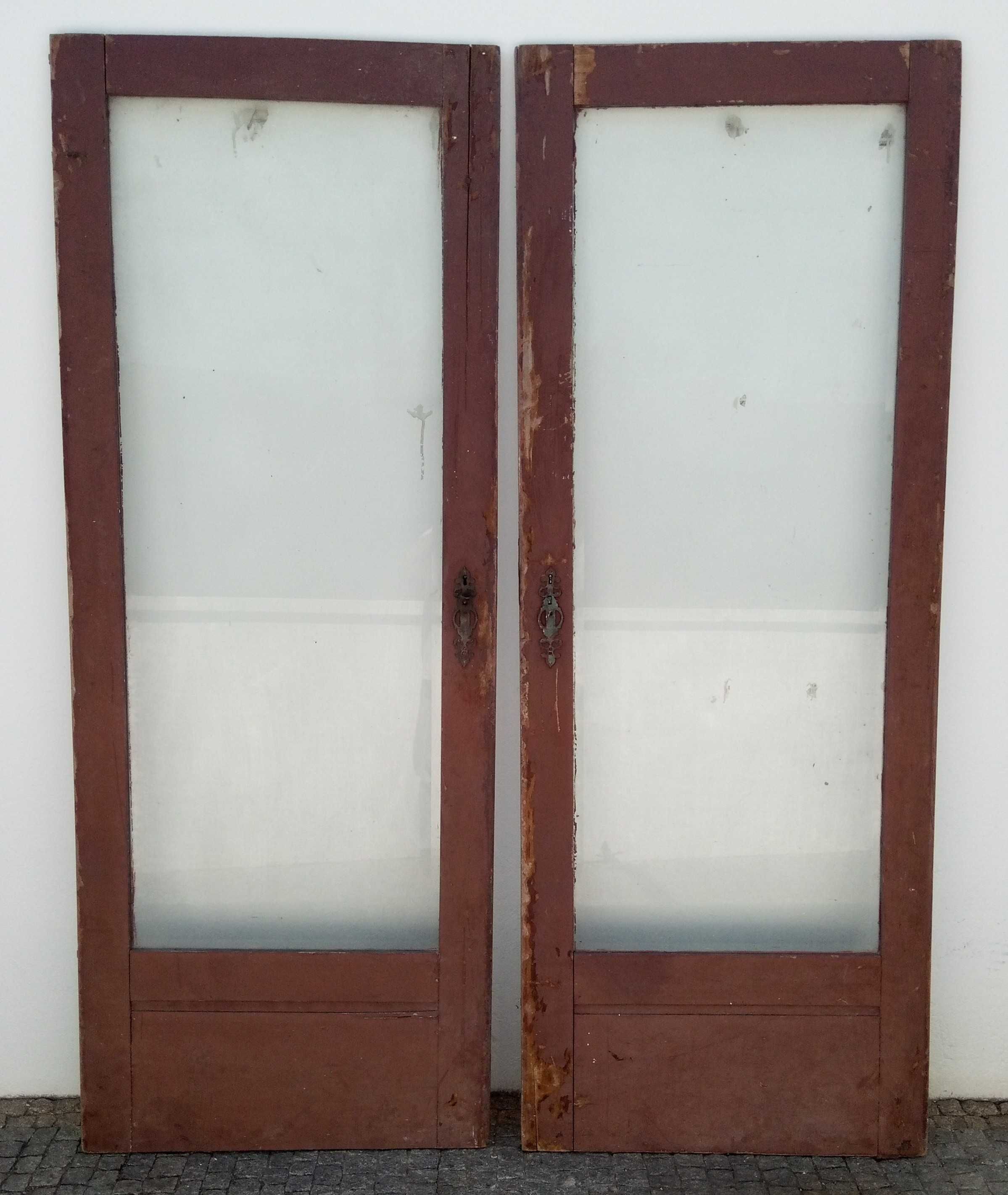 Portas em Macacaúba com Vidros Lapidados