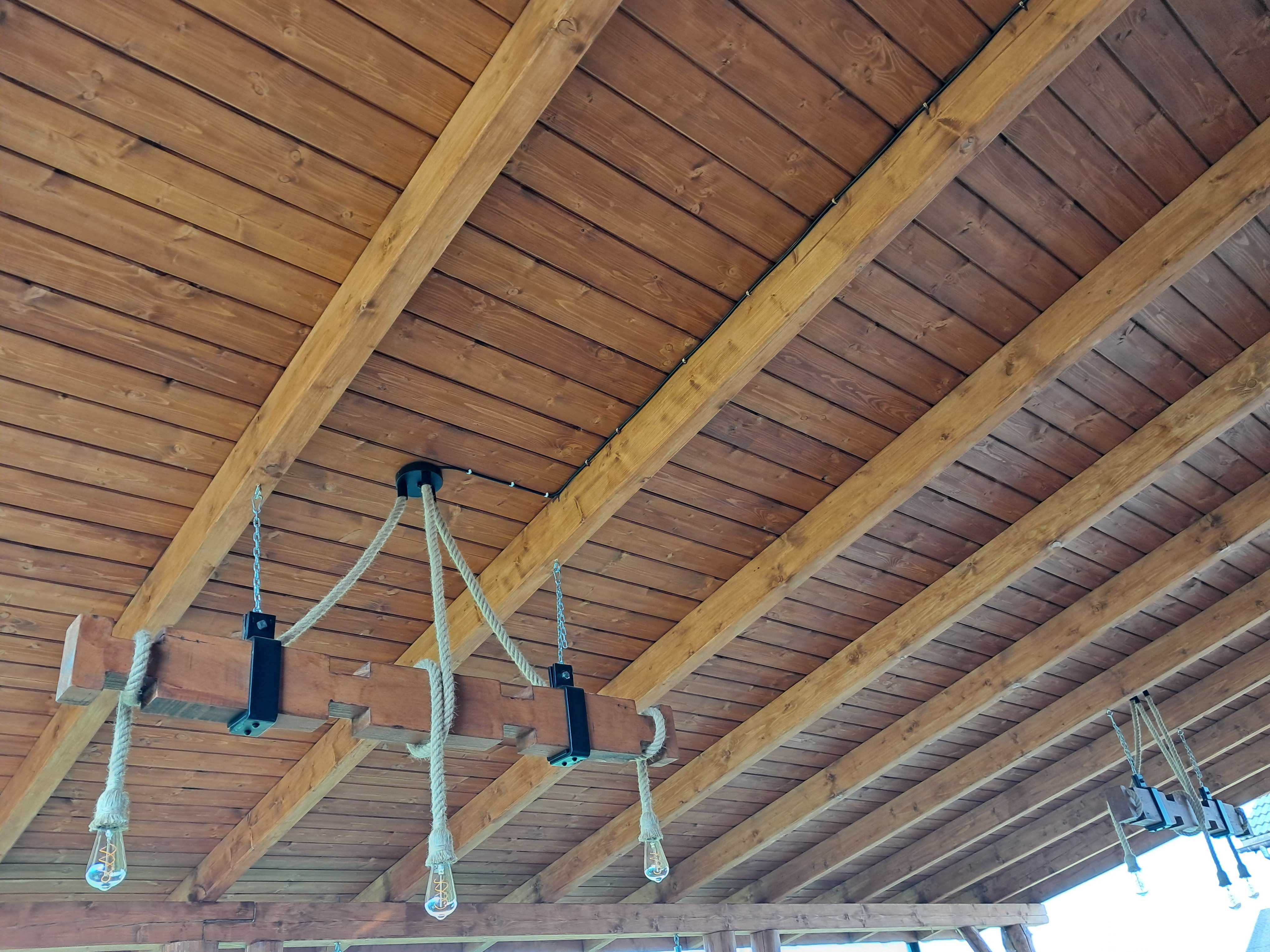 Lampa wisząca w stylu retro