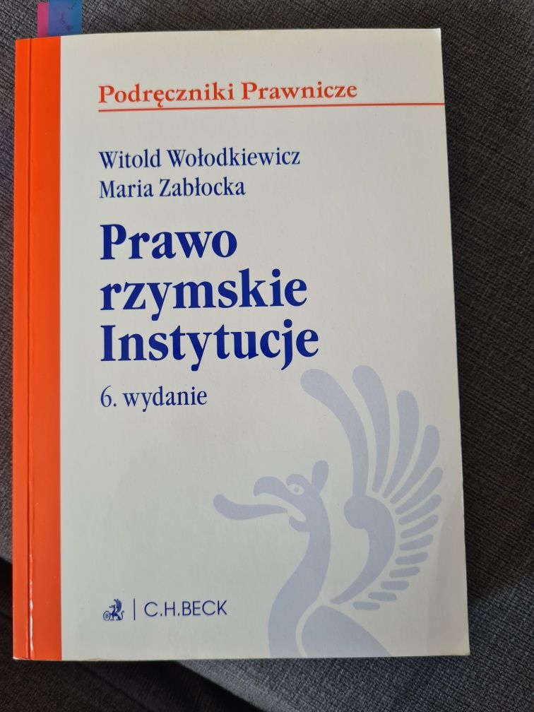 Prawo rzymskie. Instytucje. c.h.beck