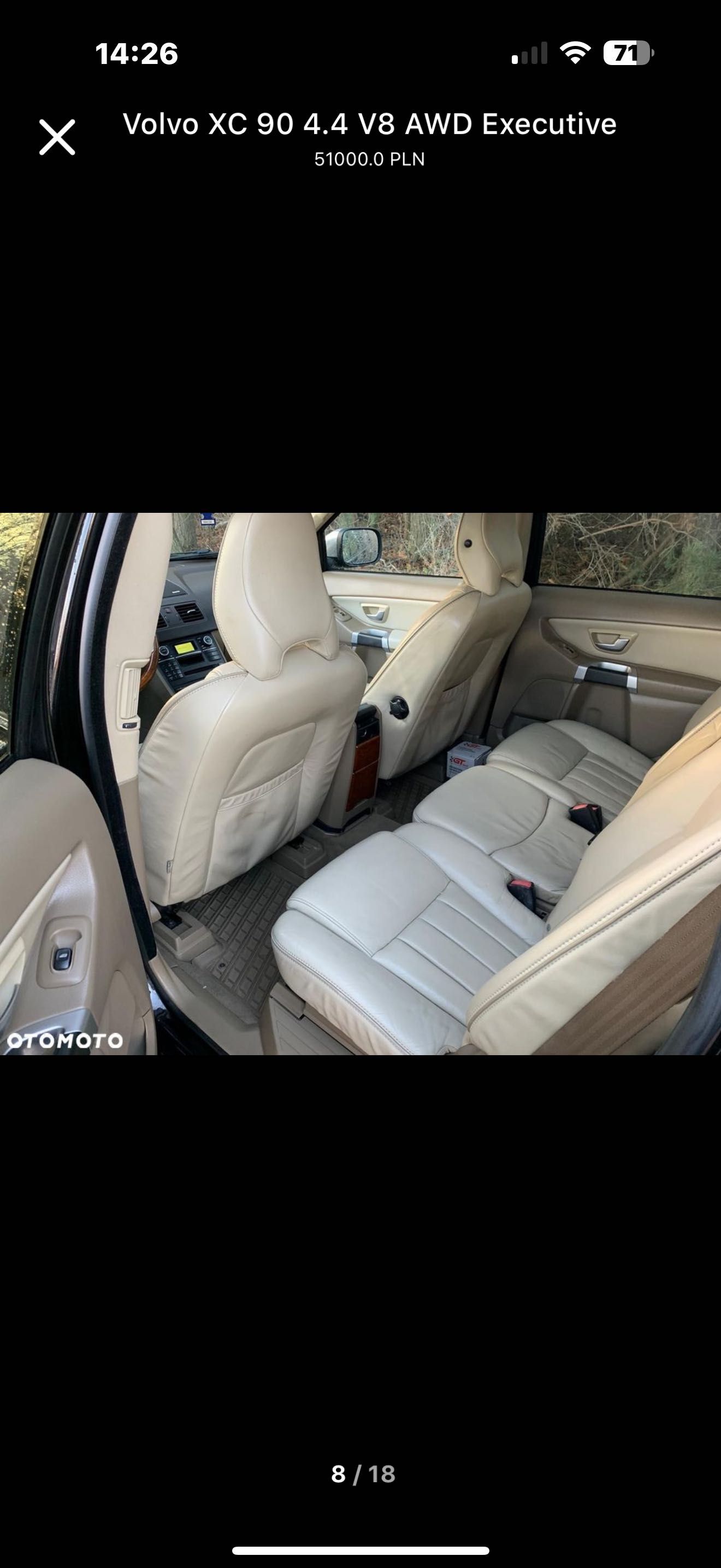 VOLVO XC90 V8 4.4 yamaha 2011 4x4 okazja
