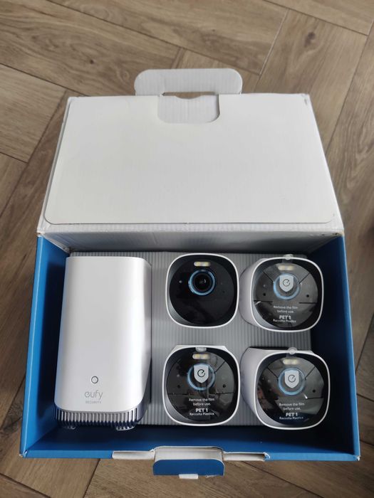 Zestaw Kamert IP Eufy Eufycam 3 S330 4K, W Zestawie Z 4 Kamerami