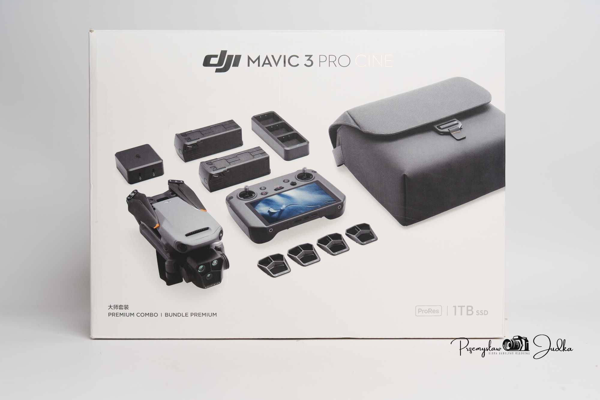 Dron DJI Mavic 3 Pro Cine Premium Combo nowy po wymianie | FV23%
