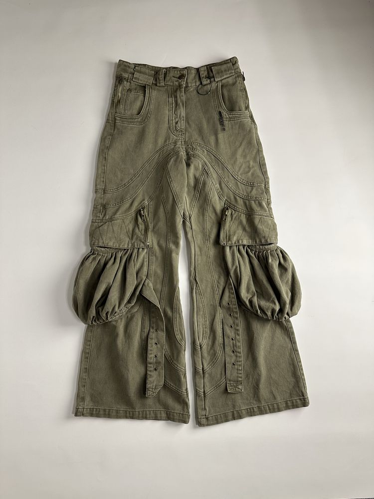 NFS NO FAITH STUDIOS bagge faded jeans opium archive джинсы джинси M L