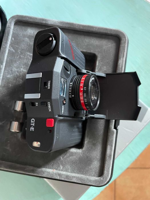 MINOX GT-E z obiektyw MC Minoxar 2,8/35 idealny z papierami i opakow