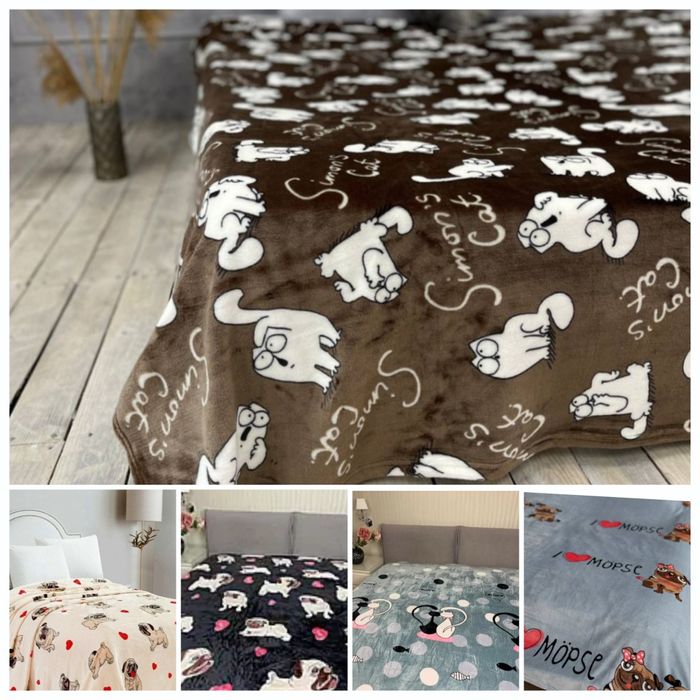 Плед, покривало, бренди, різноманітний вибір