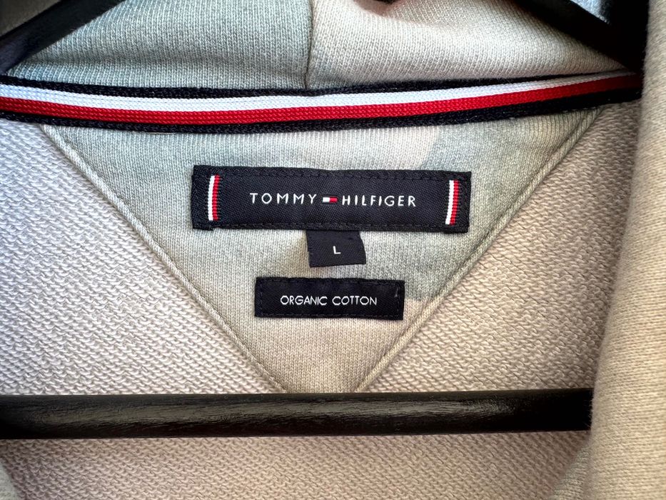 Tommy Hilfiger чоловіча кофта з капюшоном худі толстовка розмір L
