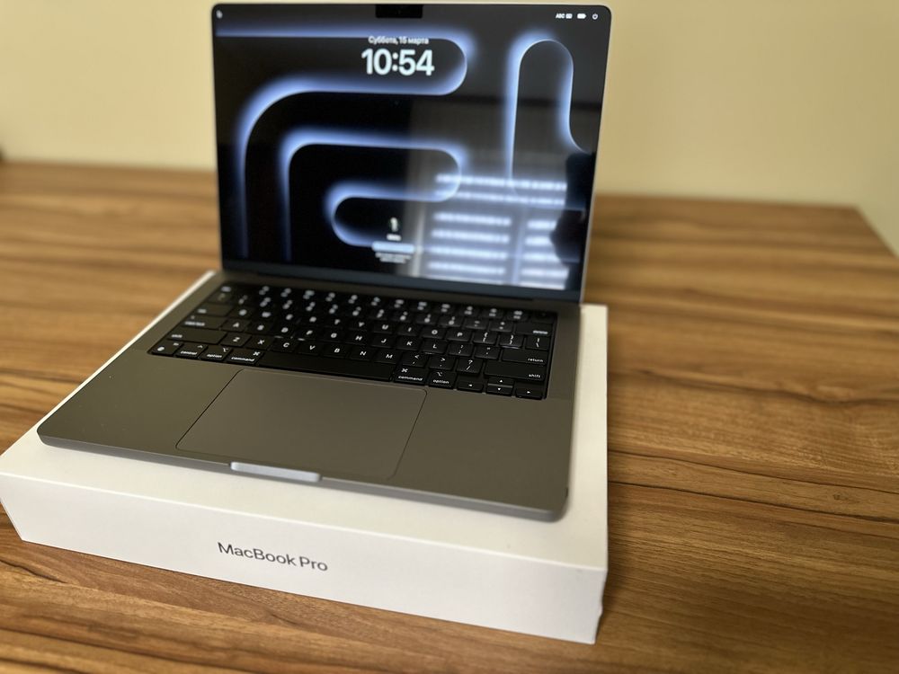 MacBook Pro 14 2021 Space Gray M1 Pro 16GB 512SSD 54 ЦИКЛІВ