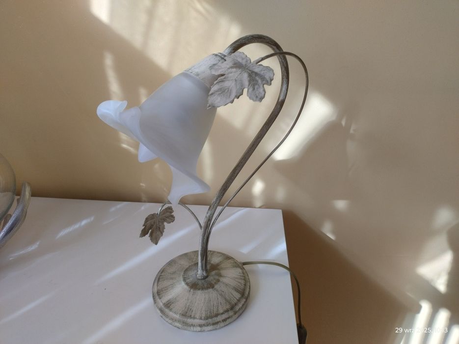 Lampa sufitowa i lampki