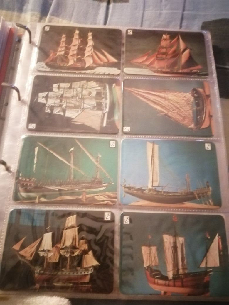 Calendários de bolso (1985) | Miniaturas de Barcos