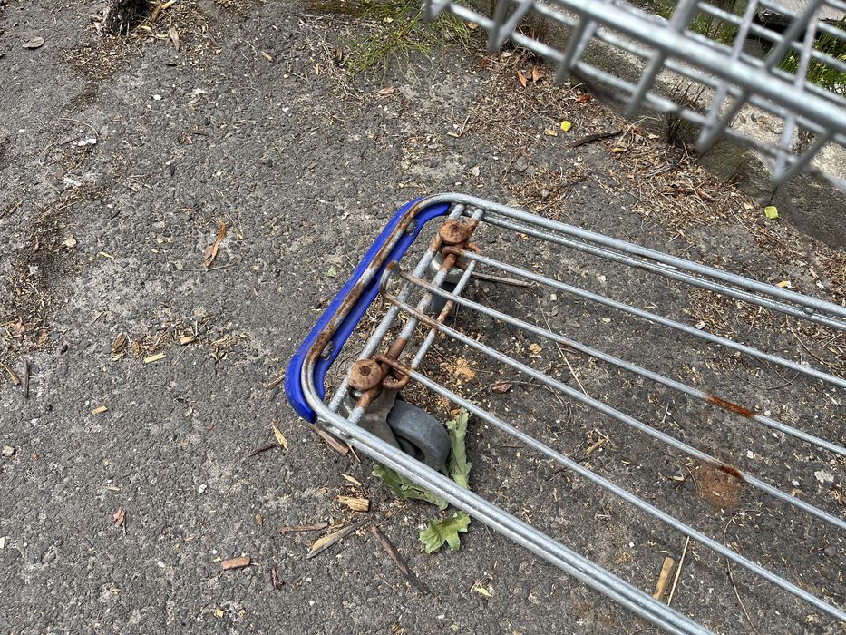 Wózek sklepowy transportowy zakupowy