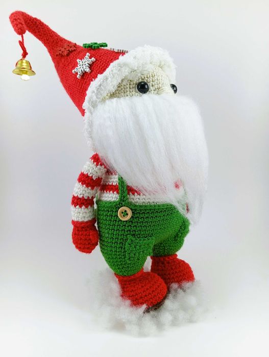 Pai Natal Vermelho Amigurumi