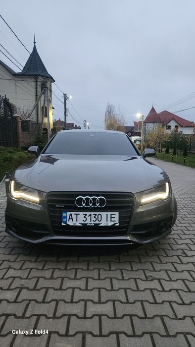 Audi A7 s line матриція проекція