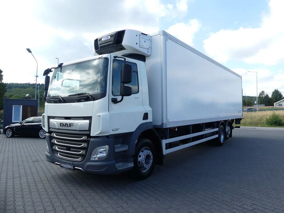 DAF CF 370 / 6x2 / CHŁODNIA 9.50 + WINDA / EURO 6 /  Ładowność 13450 kg / Idealny stan / AGREGAT CARRIER SUPRA 850 / 23 PAL