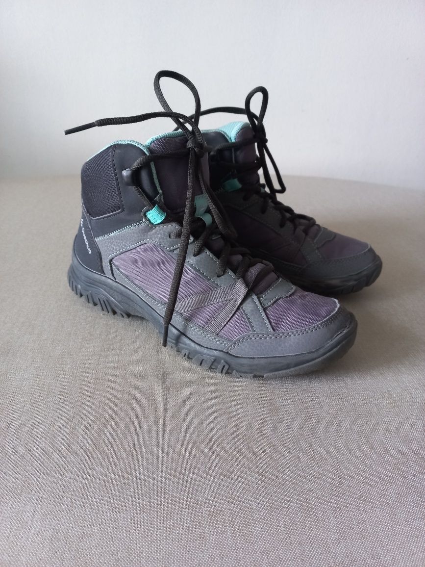 Quechua buty trekkingowe dziewczęce r.37