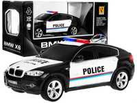 Auto 1:24 R/C Radiowóz Bmw X6 Policja 3+ 2404P