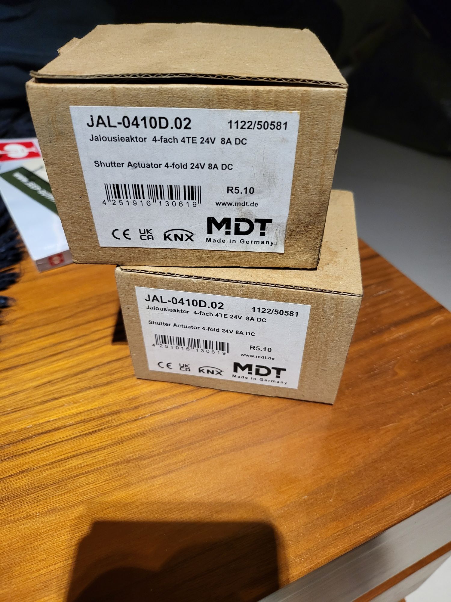 Aktory roletowe 24V