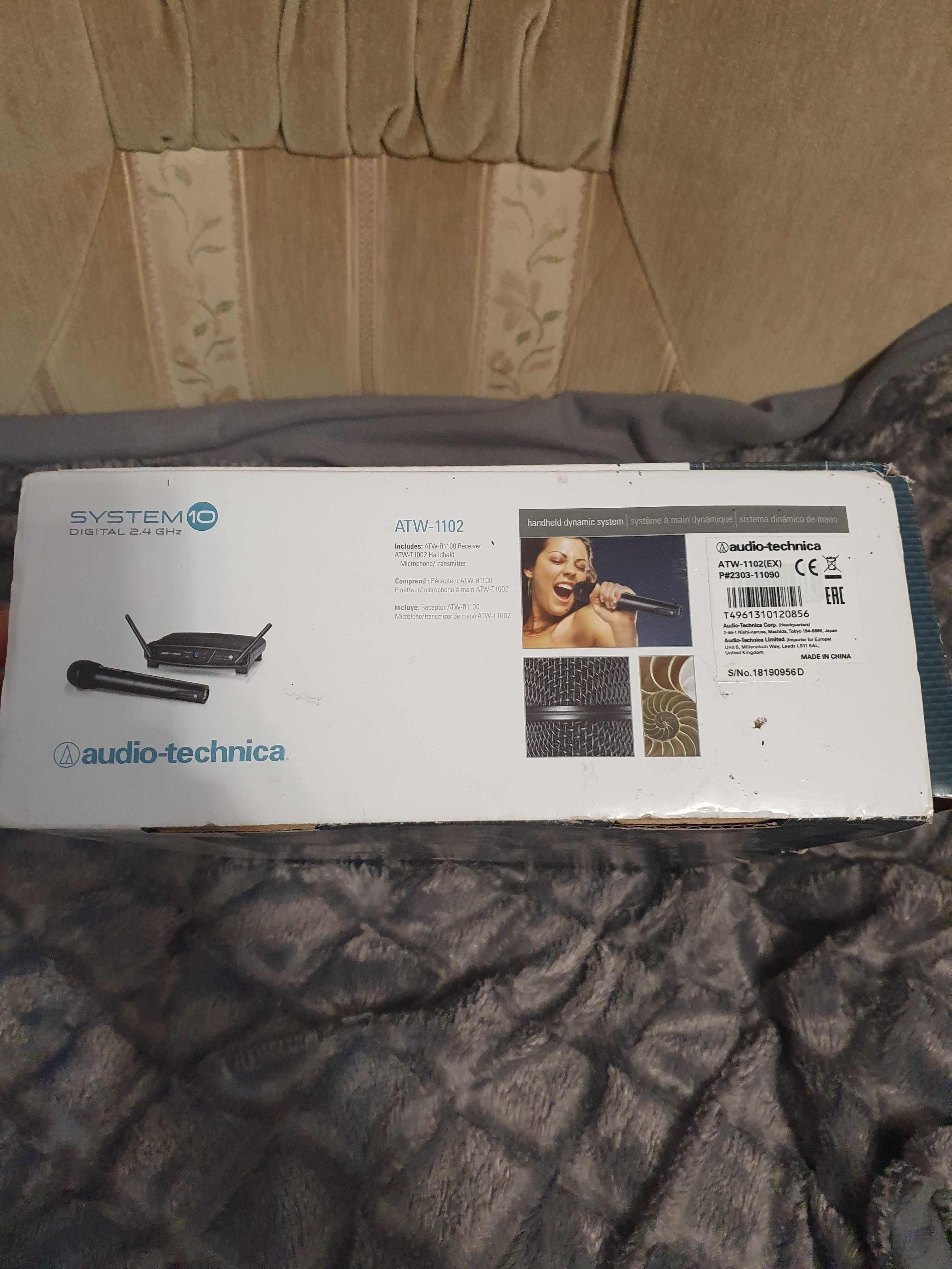 Mikrofon bezprzewodowy Audio-Technica ATW-1102 nowy oryginalny